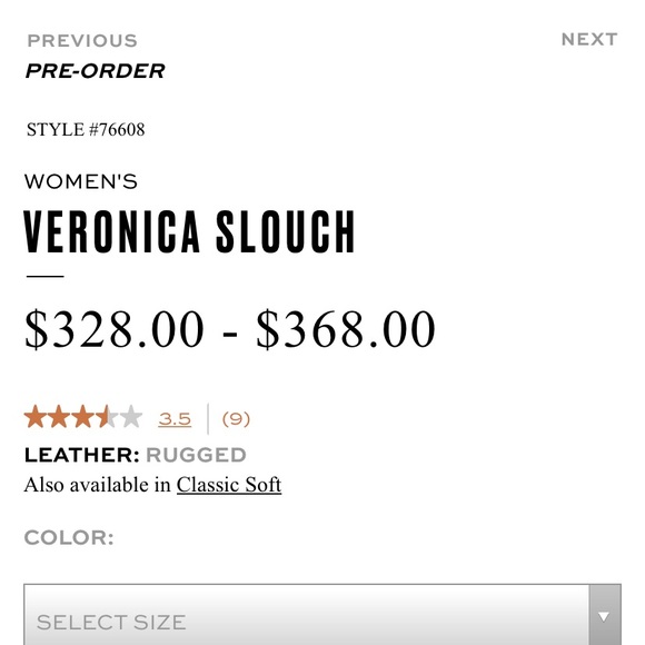 FRYE WOMENS VERONICA SLOUCH BOOT SIZE 8 - Picture 2 of 8